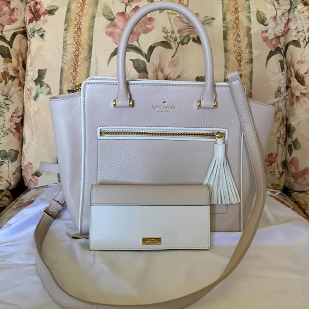 Kate Spade Crossbody with Matching Long Wallet - Picture 1 of 10